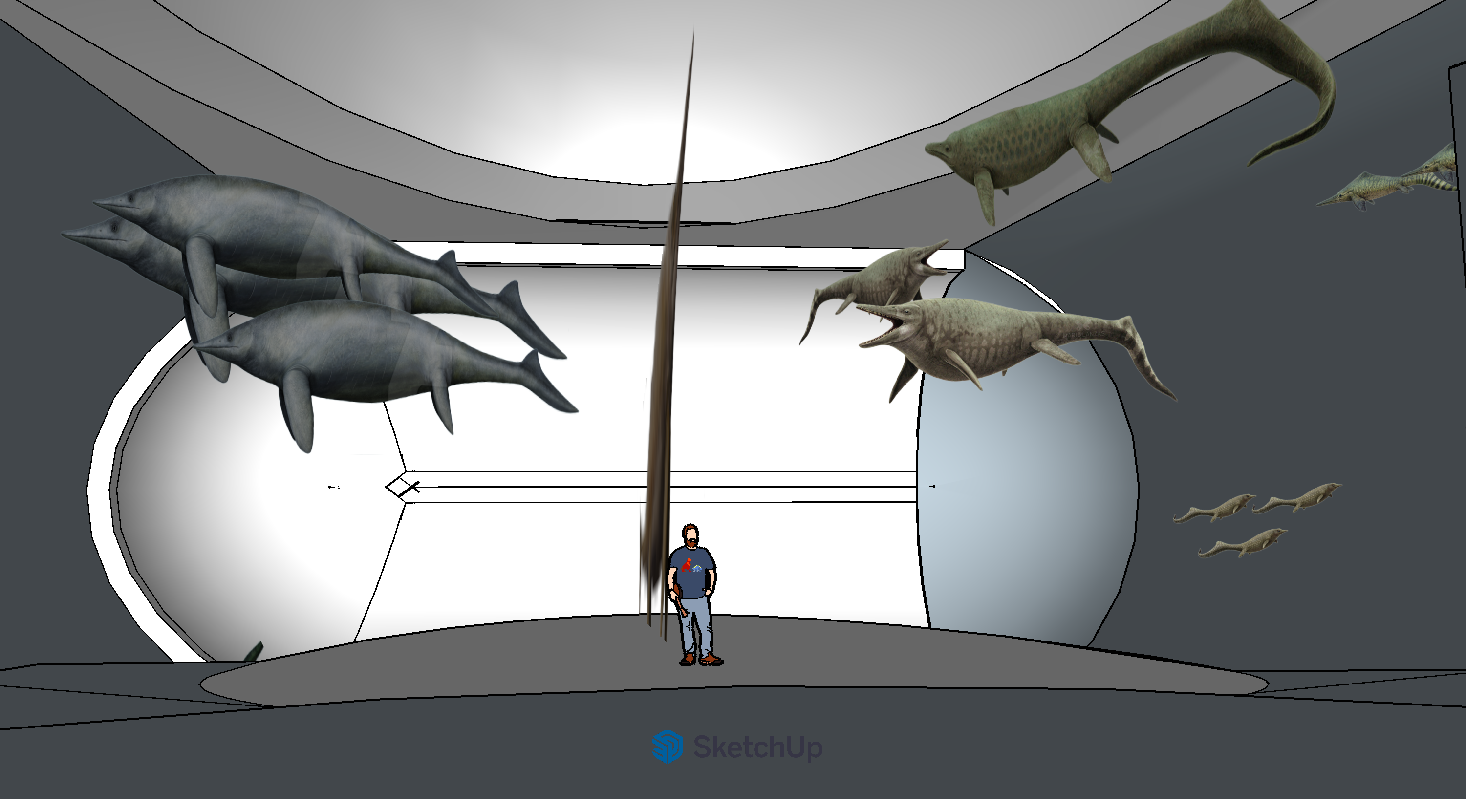 Triassic stairway render